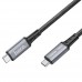 Кабель Hoco US01 USB Type-C - USB Type-C (10Gbps) 100W 180 см (US0118B)