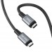 Кабель Hoco US01 USB Type-C - USB Type-C (10Gbps) 100W 180 см (US0118B)