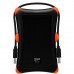 Портативный жесткий диск USB 3.2 - 1 TB Silicon Power Armor A30 черно оранжевый