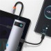 Хаб конвертер USB-C - VGA - 7-в-1 Baseus Metal Gleam 7-in-1 WKWG040013