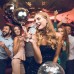 Портативная колонка - караоке микрофон Hoco BK5 Cantando белый с голубым