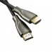 Кабель HDMI - HDMI Ugreen HD131 Carbon Fiber Zinc Alloy 3 метра серый