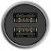 Авто зарядное устройство Xiaomi Car Quick Charger 3.0 36W 2 USB + Type-C (GDS4053CN) серебристое