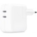 Зарядное устройство Apple 35W Dual USB-C Port Power Adapter (MW2K3)