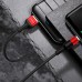 Кабель усиленная оплетка USAMS US-SJ224 USB - micro-USB 1.2 метра красный
