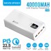 Аккумулятор внешний - портативное зарядное Movespeed H40 40000mAh 22.5W YSPBH40 (H40-22W)