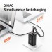 Зарядное устройство - блок адаптер Essager 65W GaN 1U+2C (ES-CD23) черное