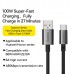 Кабель Baseus Superior Series USB Type-C Fast Charging 100W 2 метра черный (P10320102114-02)