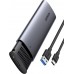 Карман переходник для SSD - UGREEN CM400 USB-C to M.2 NGFF 5G Enclosure A TO C Cable 50 см (10903)