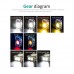 Электрозажигалка - фонарь arc ignition portable lamp D56-1