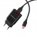 Зарядное устройство комплект с кабелем micro-USB - BOROFONE BA20A Sharp набор черный