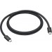 Кабель APPLE Thunderbolt 4 (USB-C) PRO 1m черный (MU883)