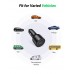 Автомобильное зарядное устройство UGREEN CD239 2 выхода С + U 63W (90645)