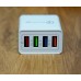 Зарядное устройство Grand 4 порта usb 6.2 ампер блок питания