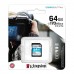 Карта памяти SDXC 64 ГБ - Kingston Canvas Go Plus UHS-1 U3 V30 (SDG3/64GB)