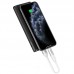 Кабель - 2 в 1 Hoco U87 Combo Lightning+Type-C силиконовый 20 см белый