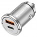 Авто зарядное адаптер HOCO NZ10 45 W набор с кабелем usb-c - usb-c серебристый