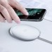 Беспроводное зарядное устройство Baseus Jelly wireless charger 15W WXGD-02 белое
