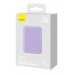Портативное зарядное беспроводное - аккумулятор Baseus Magnetic Mini OS 20W 10000 mAh (PPCX110105) фиолетовый