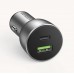Авто адаптер - зарядное устройство Ugreen CD213 2 порта USB-A + USB-C 42.5W (60980)