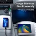 Авто зарядное Ugreen CD293 130W 3 USB type-С адаптер быстрой зарядки (90413)