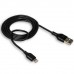 Кабель эластичный XO NB103 USB - Lightning 2 метра черный