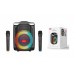 Беспроводная акустика - караоке система XO F48 Dual Wheat 8" Phantom RGB Bluetooth Speaker 40W