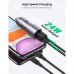 Автомобильный адаптер - зарядное Ugreen CD130 24W 2 порта USB-A (50592) алюминиевый