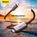 Кабель USB-C to HDMI 4K Baseus High Definition Series Graphene 3 метра (WKGQ010201)