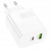 Сетевое зарядное устройство Borofone BA75A Powerfull блок и кабель Type-C to Lightning