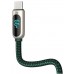 Кабель с экраном Baseus Fast Charging USB - Type-C 66W 1 метра CASX020001