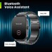 Умные часы с металлическим ремешком Xiaomi Amazfit Pop 3s Metal Black (Metallic Strap) черные