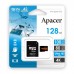 Карта памяти microSDXC 128 GB - APACER V30 A2 R100 + adapter (AP128GMCSX10U8-R)