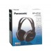 Наушники полноразмерные проводные PANASONIC RP-HT161E-K черные