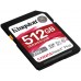 Карта памяти SDHC 512GB Kingston Canvas React Plus V60 SD R280 / W150 (SDR2V6/512GB)