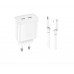Зарядное устройство XO L105 35W 2 порта - Dual Port Fast Charger Type-c адаптер блок