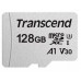 Карта памяти microSDXC 128 ГБ Transcend 300S (c адаптером SD)