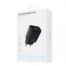 Зарядный адаптер - блок питания Proove Silicone Power Plus 30W (Type-C+USB) WCSP3011001 черный
