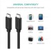 Кабель UGREEN US286 Type-C - Type-C - 2 метра (10306) черный