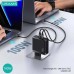 Зарядное устройство - адаптер питания USAMS T52 US-UM Fast Charger Kit GaN US-CC168 140W