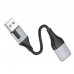 Адаптер - внешняя звуковая карта BOROFONE BV19 Creator переходник USB to 3.5mm