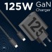 Зарядное устройство MOTOROLA 125W GaN USB + кабель 1m (SJMC1252) черное