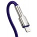 Кабель Baseus Cafule Metal Series Lightning - Type-C 20W 2 метра фиолетовый CATLJK-B05
