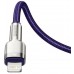 Кабель Baseus Cafule Metal Series Lightning - Type-C 20W 2 метра фиолетовый CATLJK-B05