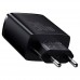 Зарядное устройство - адаптер питания на 3 порта - Baseus Cube Fast Charger 2U+C 30W черное