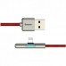 Кабель Baseus Iridescent Lamp HW Flash  USB 3.1 AM - Lightning M 2 метра CAL7C-B09 90 градусов штекер