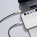 Кабель PD - укороченный Baseus Cafule Metal Type-C to Lightning 20W 25 см черный