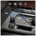 Автомобильный адаптер - зарядное устройство быстрое Ugreen CD213 2*USB-C 40W (70594)