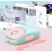 Аккумуляторная беспроводная мышь UGREEN MU102 FUN+ 2 стандартная бирюзовая (мятная)