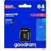 Карта памяти Goodram microSDXC 64 GB UHS-I  (M1AA-0640R12)